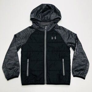 UNDER ARMOUR Black Hooded Jacket {5}